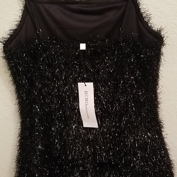 BCBG Fuzzy Mini Dress - Picture 8 of 9
